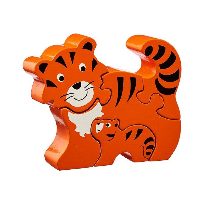 Tiger-Puzzle Mama und Baby