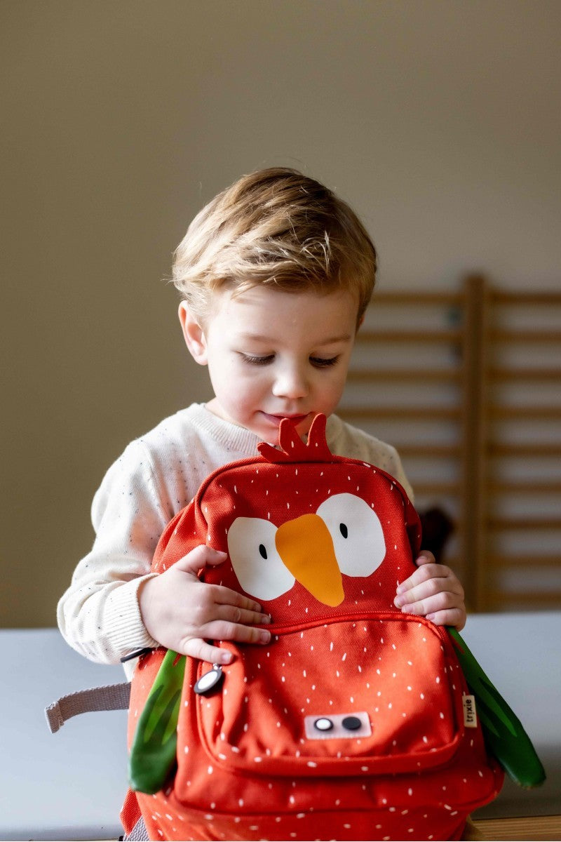 Trixie Kinderrucksack Mr. Parrot in Rot