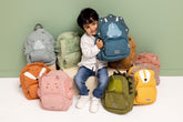 Trixie Kinderrucksack Mr. Triceratops in Blau