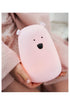 Big Bear Silikon-Lampe mit Fernbedienung - Pink