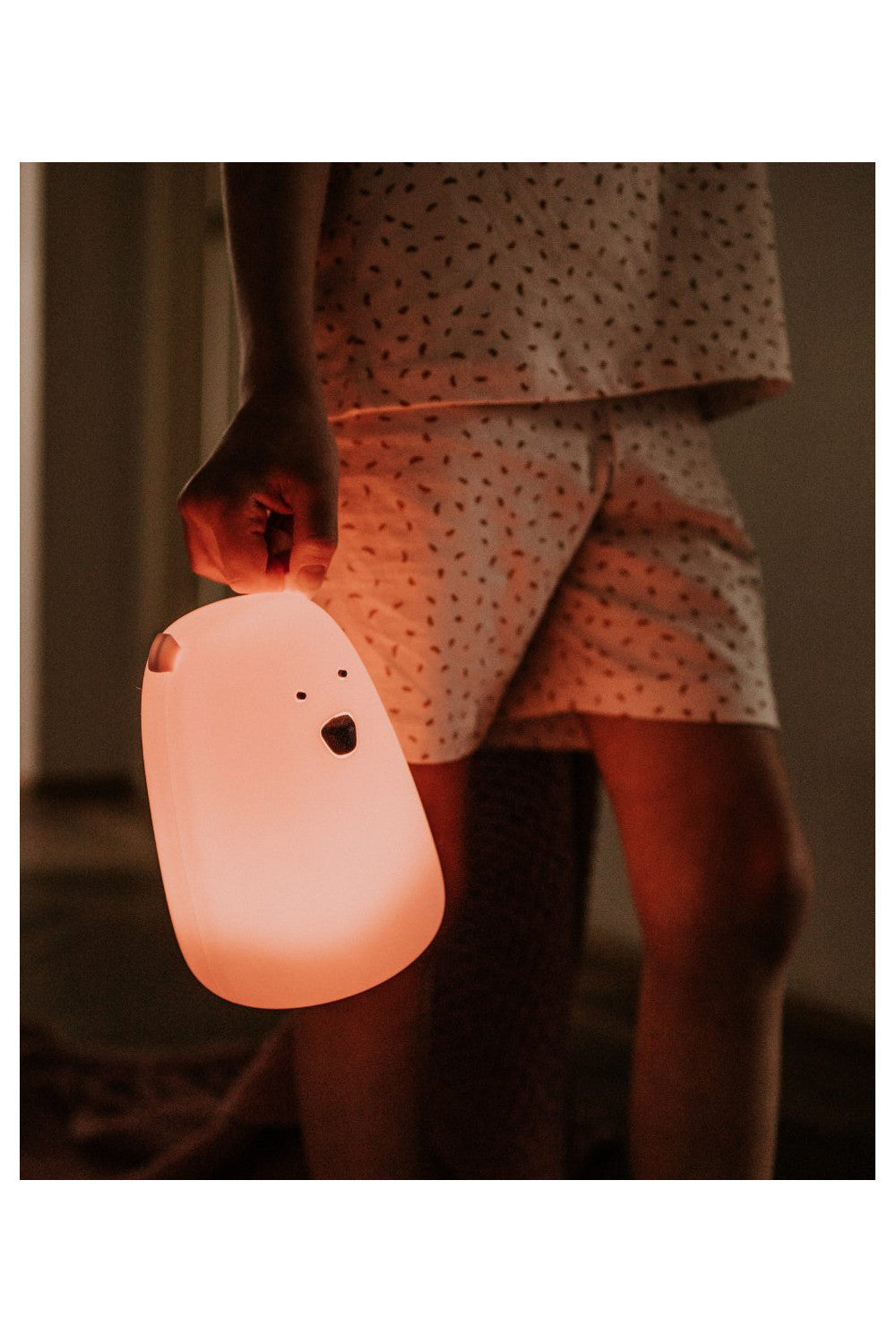 Big Bear Silikon-Lampe mit Fernbedienung - Pink