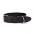 Breites Lederhalsband in Schwarz von Cooper & Quint