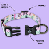 Hundehalsband Pastell von Goofy Goldens – Ansicht 3