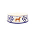 Hundenapf Vizsla von Michael Platin Design, handbemalte Keramik mit Goldrand