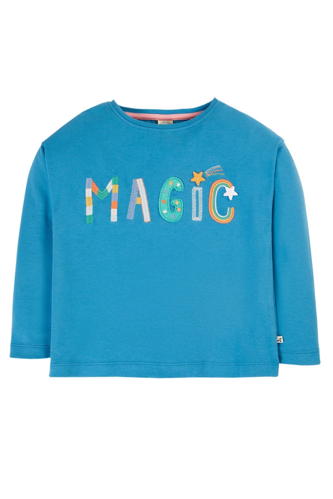 Frugi Bethany Langarmshirt Hellblau Magic