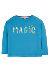 Frugi Bethany Langarmshirt Hellblau Magic