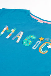 Frugi Bethany Langarmshirt Hellblau – Ansicht 3