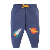 Frugi Kinder Jogginghose Navy mit Rakete