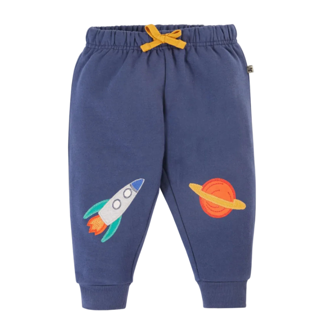 Frugi Kinder Jogginghose Navy mit Rakete