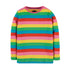 Frugi Kinder Ringelshirt Regenbogen Pink
