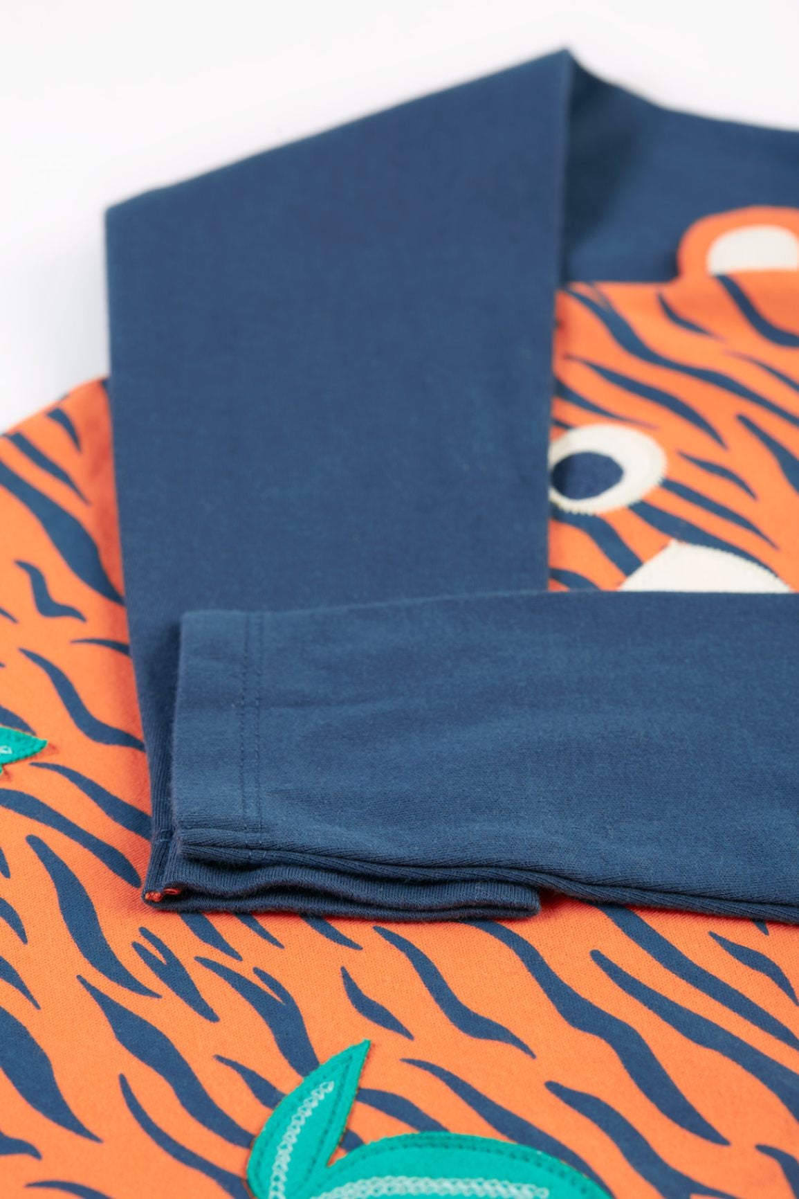 Frugi Langarmshirt Orange Tiger – Ansicht 3