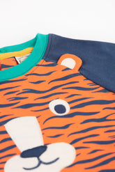 Frugi Langarmshirt Orange Tiger – Ansicht 4