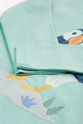 Frugi Adventure Langarmshirt Mintgrün – Ansicht 3
