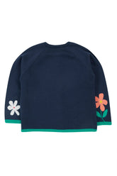 Frugi Reva Strickjacke Navy – Ansicht 5