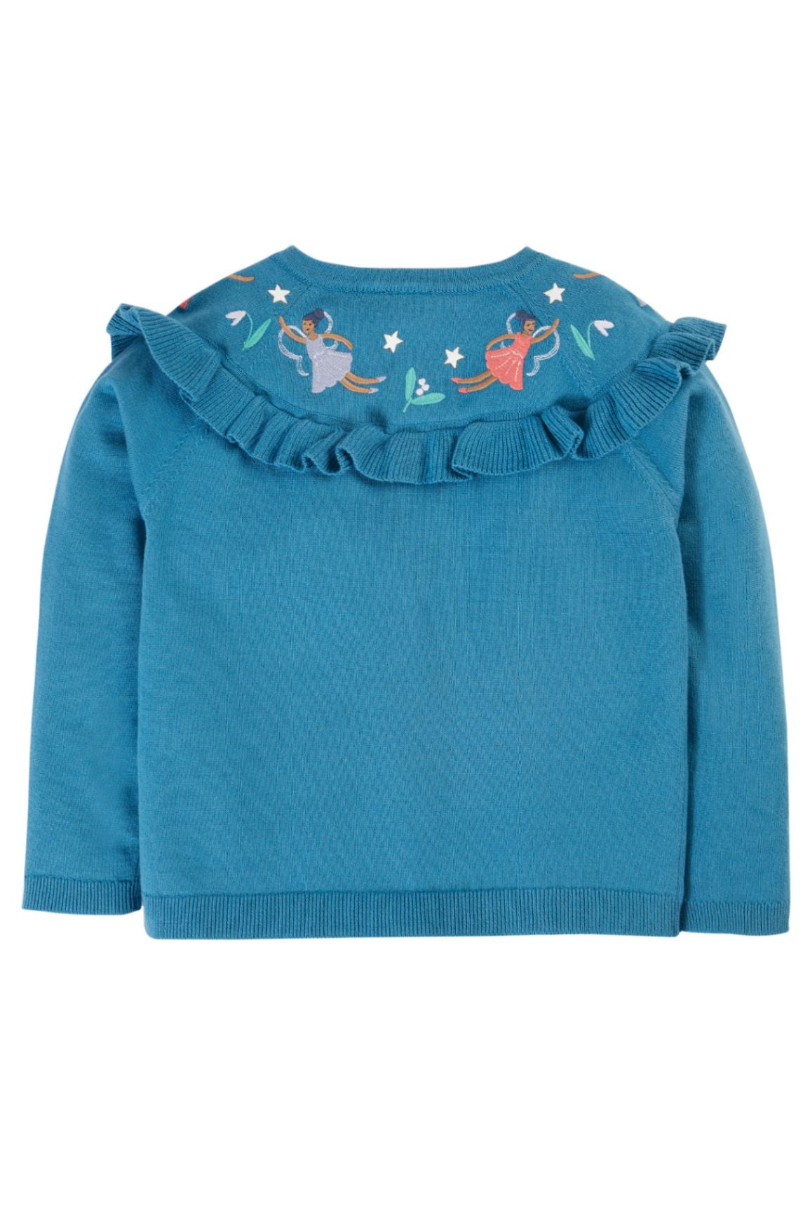Frugi Romi Strickjacke Petrol – Ansicht 3