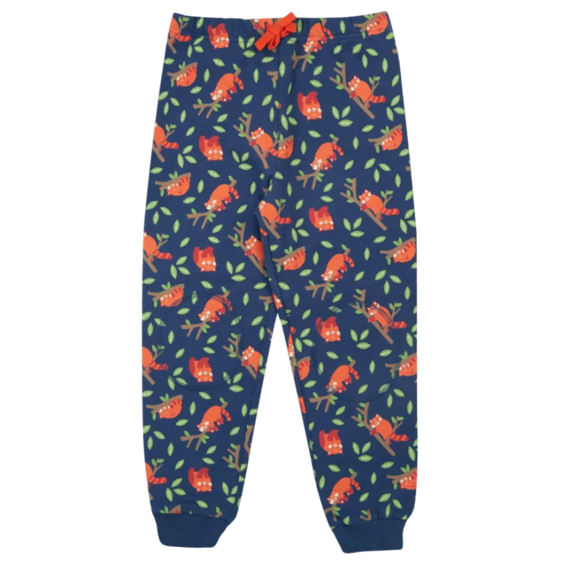 Frugi Kinder Jogginghose Navy mit Rotem Panda