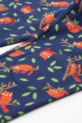 Frugi Jogginghose Navy Roter Panda – Ansicht 4