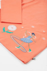 Frugi Langarmshirt Koralle Fee – Ansicht 2