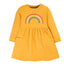 Frugi Kinderkleid Gelb mit Regenbogen