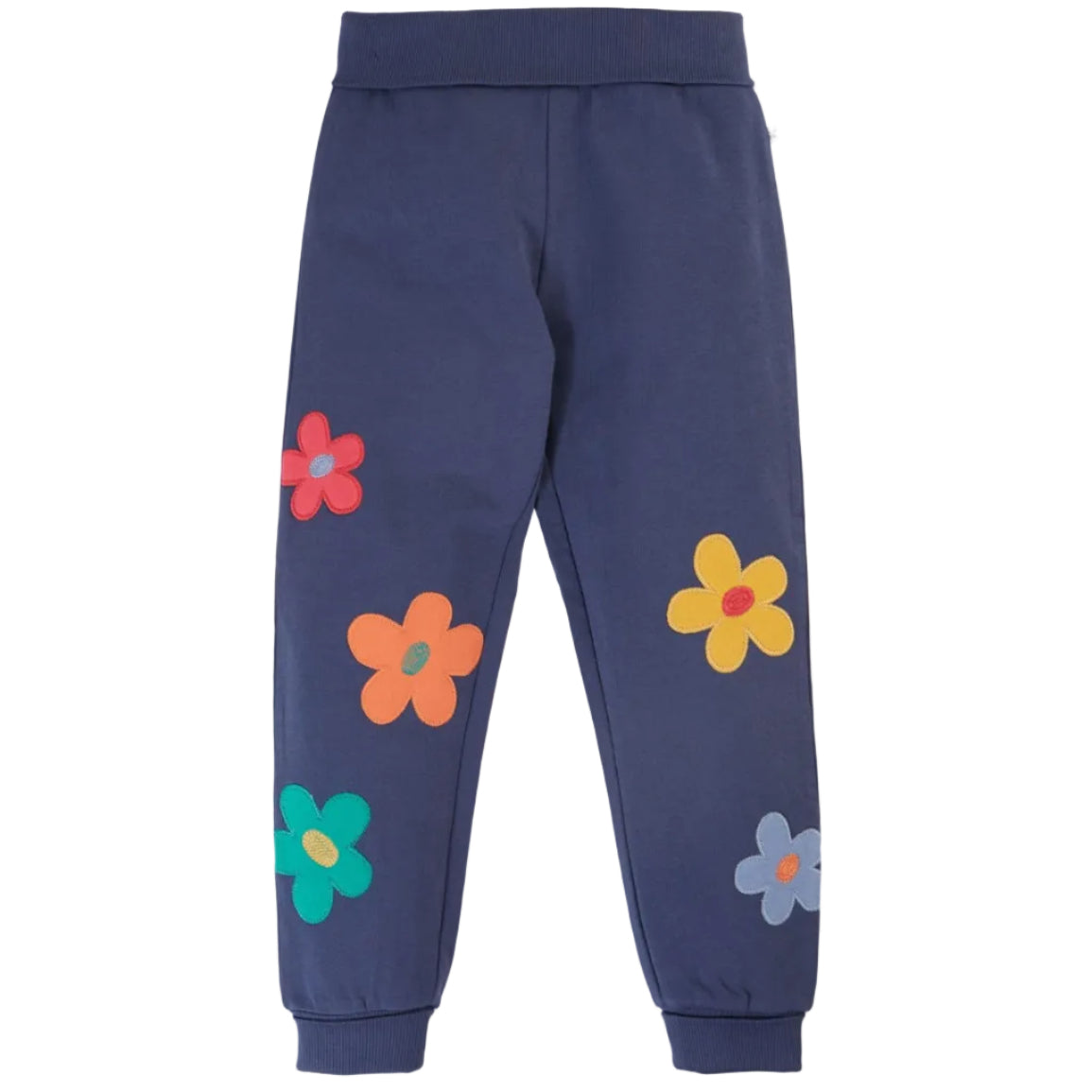 Frugi Kinder Jogginghose Navy mit Blumen