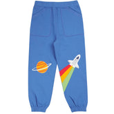 Frugi Kinder Jogginghose Blau mit Weltall