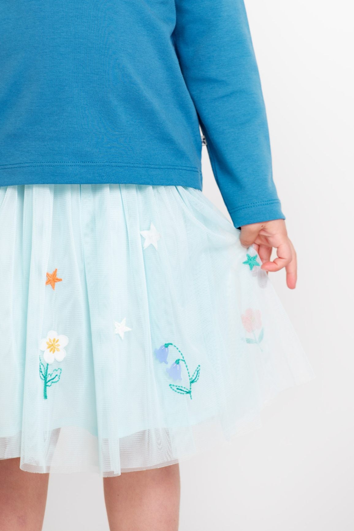 Frugi Scarlett Rock Eisblau – Ansicht 3