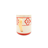 Kaffeetasse Vizsla von Michael Platin Design, handbemalt mit Goldrand