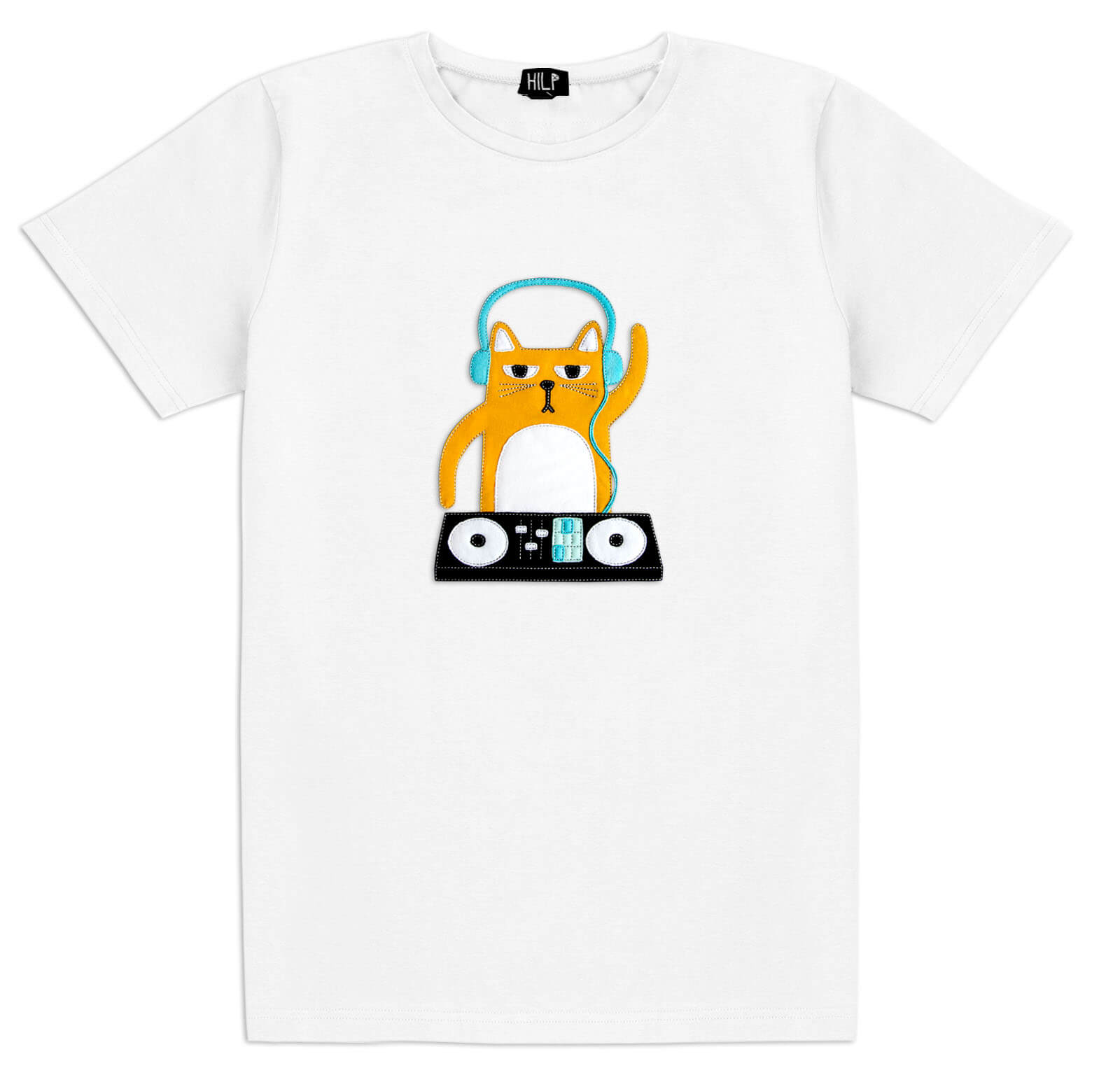 T-Shirt DJ Cat