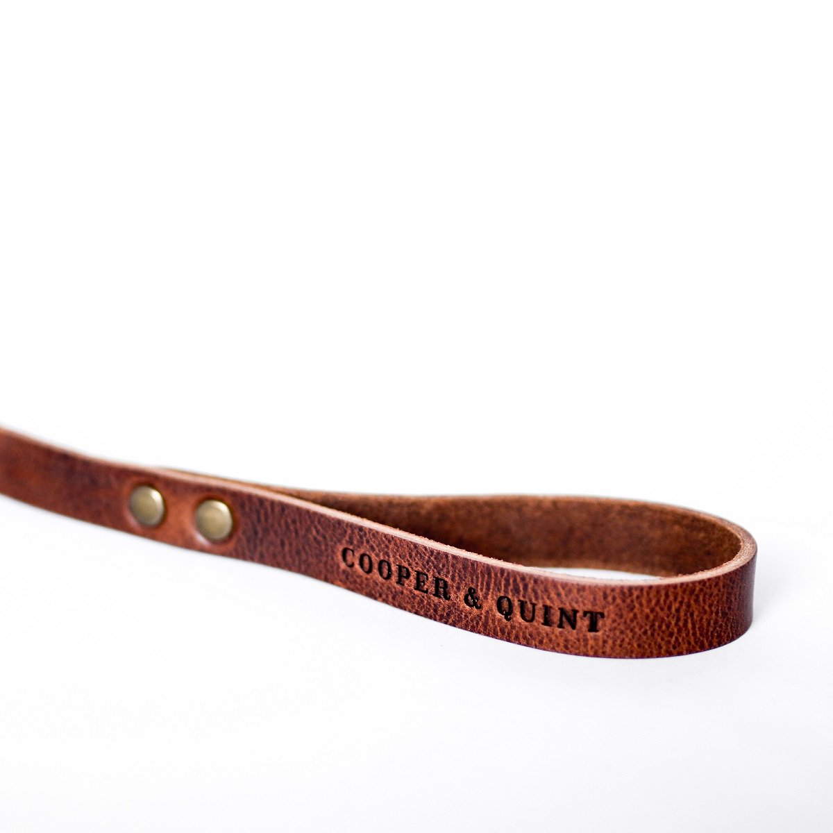 Lederleine in Braun von Cooper &amp; Quint