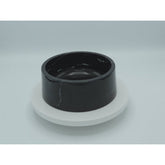 Hundenapf aus Marmor in Nero Marquina von Studio Animaux