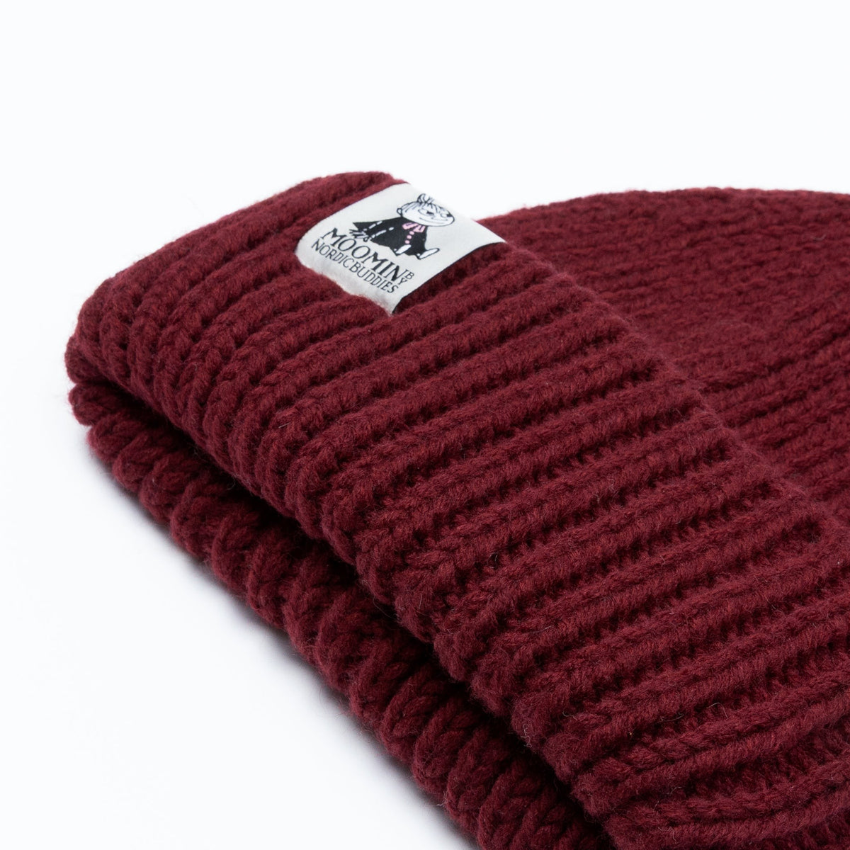 Mumin Beanie Bordeaux – Ansicht 3