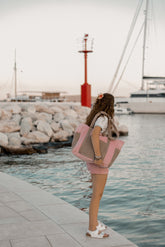 Weekender Tasche in Pink Coffee – Ansicht 4