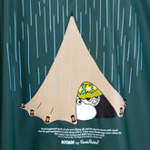 Mumin Regenjacke Dunkelgrün – Ansicht 8