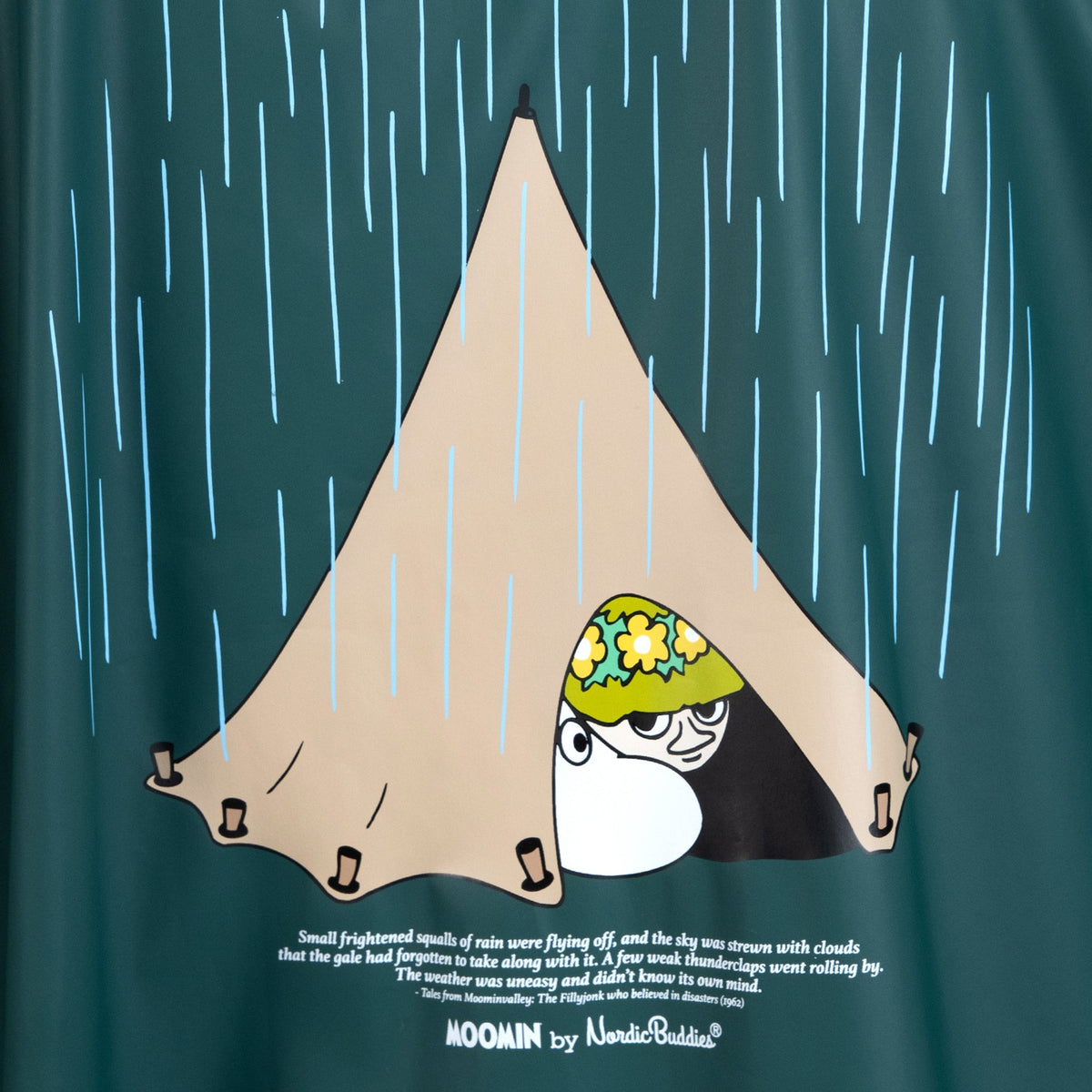 Mumin Regenjacke Dunkelgrün – Ansicht 8