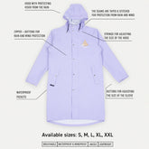 Mumin Regenjacke Dunkelgrün – Ansicht 11