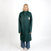 Mumin Regenjacke Dunkelgrün