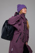 Paul Berg Light-Mantel in Aubergine – Ansicht 1