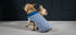 LABBVENN Strick-Hundepullover Navy