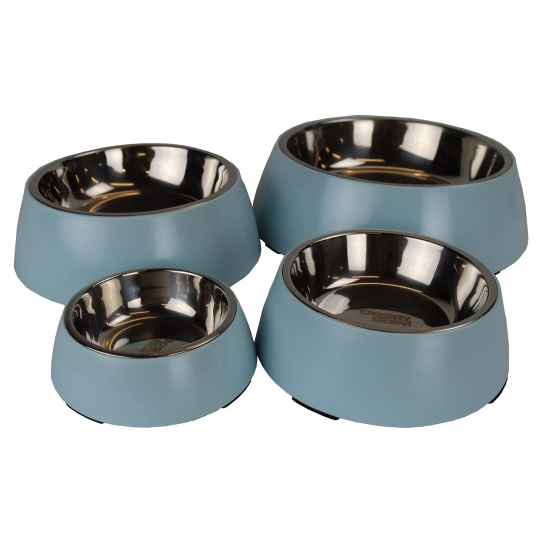 DoggyBowl Metallic Hundenapf Blau