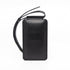 Handytasche aus Leder in Schwarz