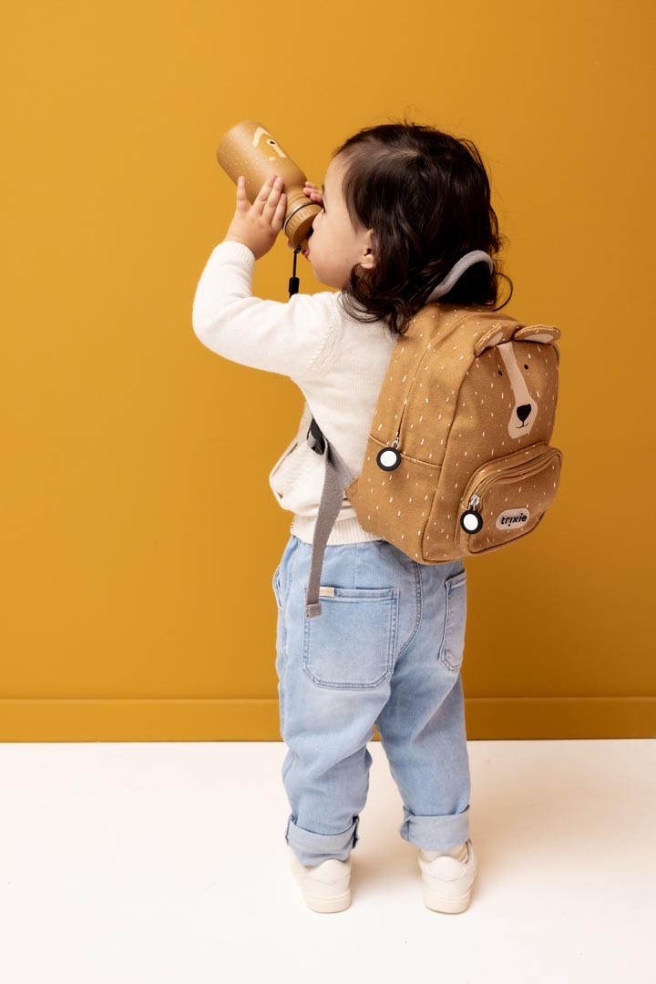 Trixie kleiner Kinderrucksack Mr. Bear in Ocker