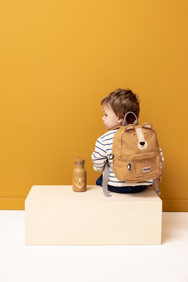 Trixie kleiner Kinderrucksack Mr. Bear in Ocker