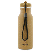 Trixie Edelstahl-Trinkflasche 500 ml Mr. Bear in Ocker