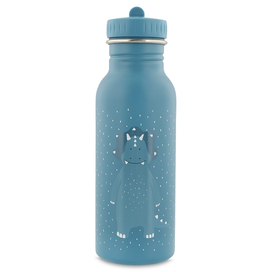 Trixie Edelstahl-Trinkflasche 500 ml Mr. Triceratops in Blau