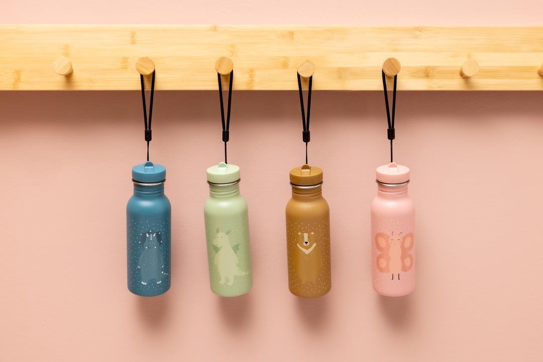 Trixie Edelstahl-Trinkflaschen 500 ml in verschiedenen Tiermotiven