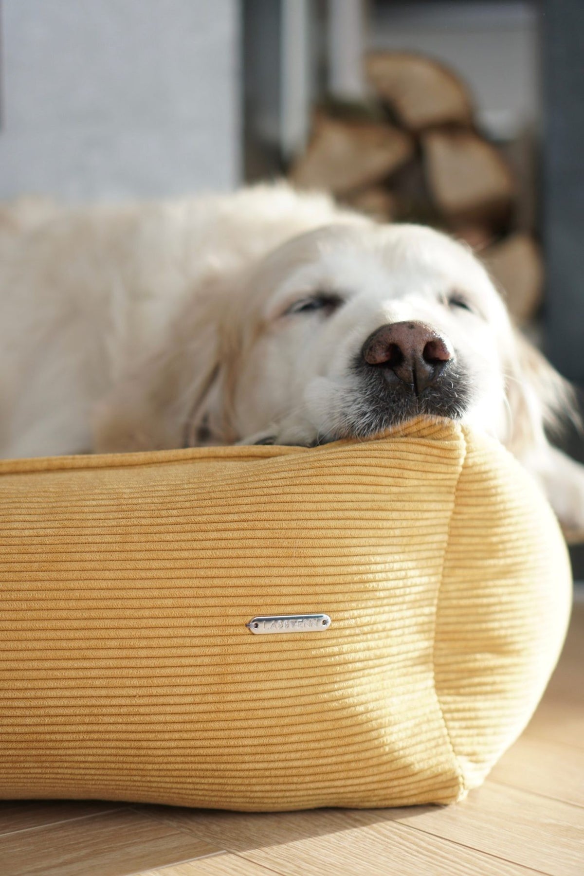 LABBVENN Hundekörbchen Strippo Honey – Ansicht 2