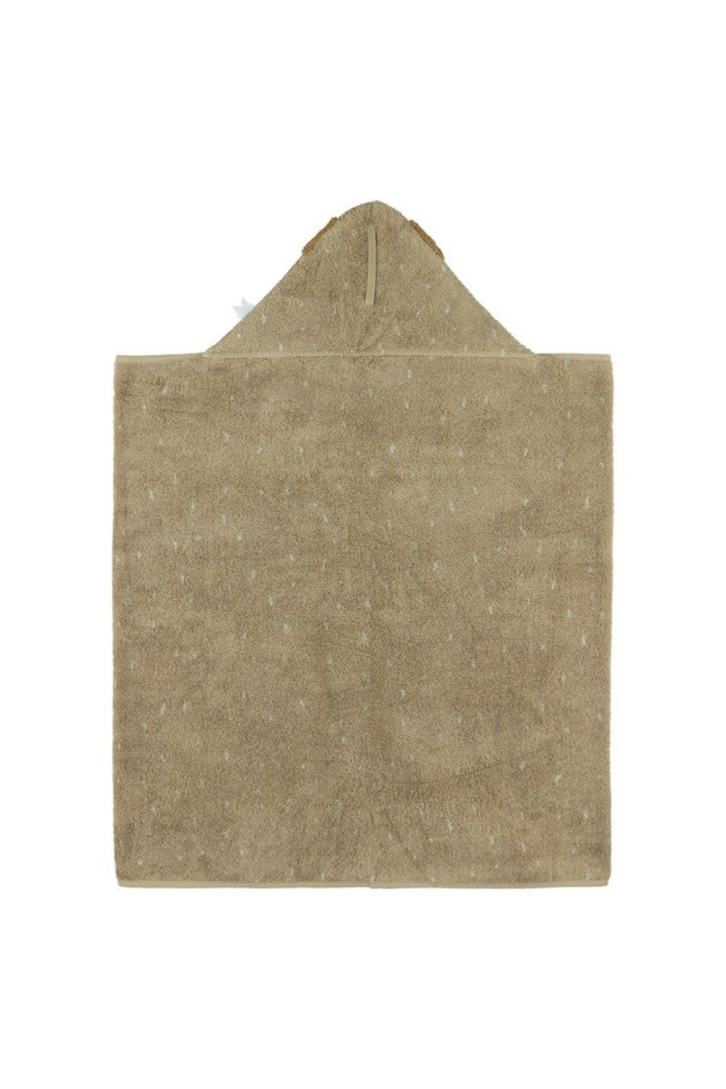 Trixie Kapuzenhandtuch Mr. Dog aus Bio-Baumwolle in Beige