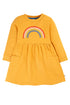 Kleid von Frugi mit Regenbogen