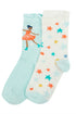 Socken von Frugi mit Feen, 2er-Pack