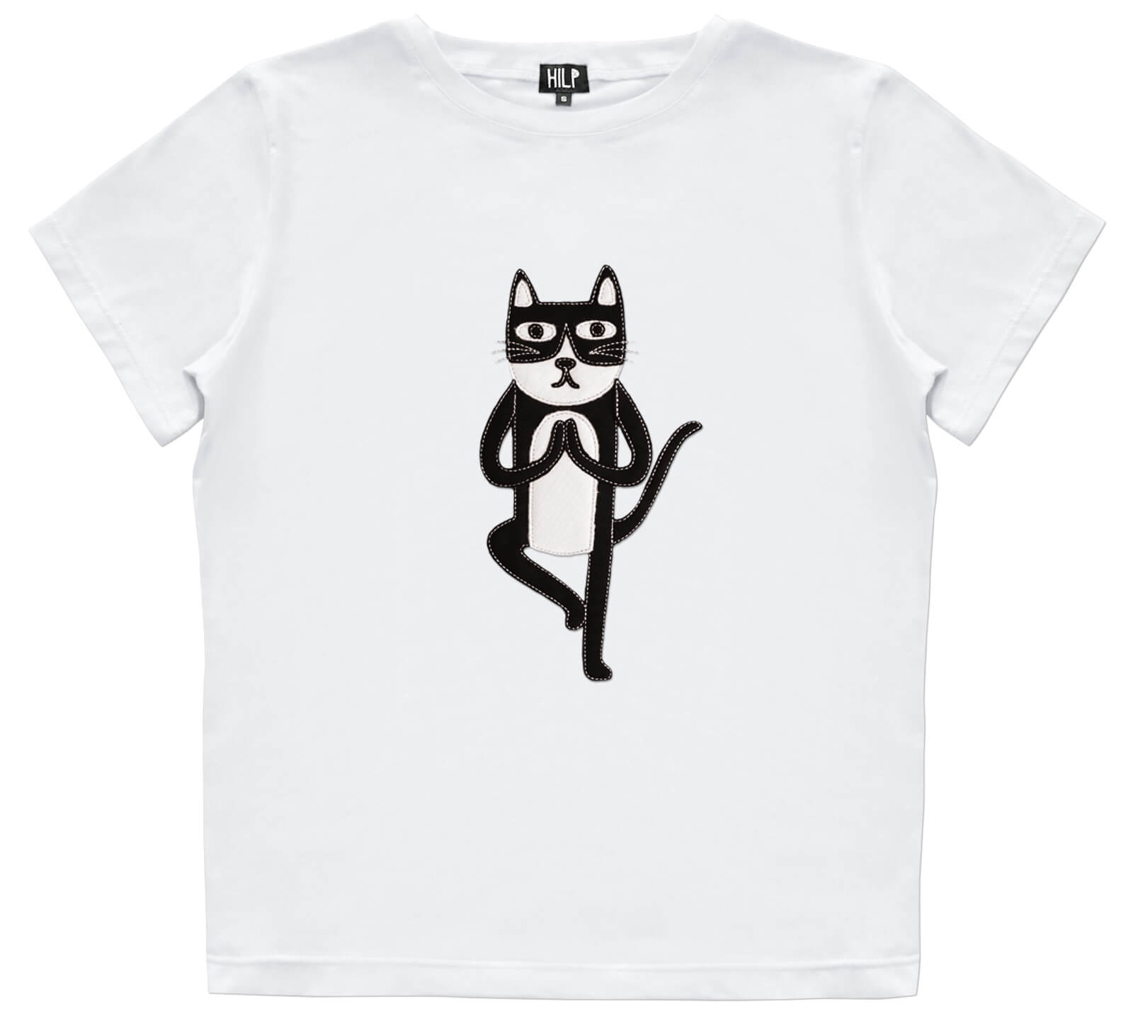 T-Shirt Yoga-Katze